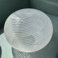 Vintage murano swirl loftlampe