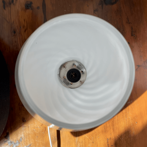 Murano swirl mushroom lampe