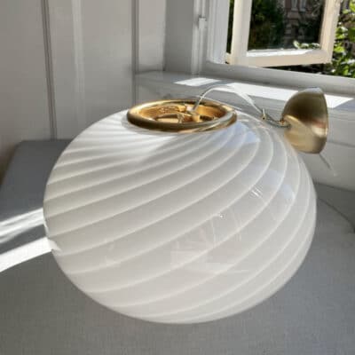 Murano swirl lampe