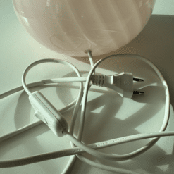 Lyserød pink Murano lampe