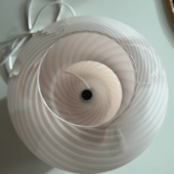 Lyserød pink Murano lampe