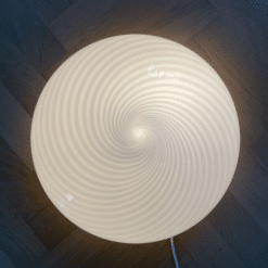 Murano lampe med lys