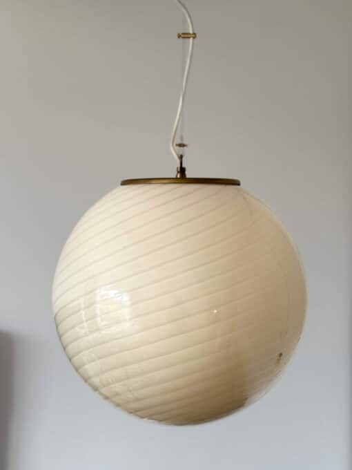 Gul Murano lampe