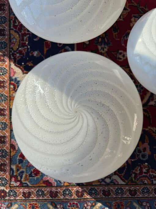 Vintage Murano swirl lampe