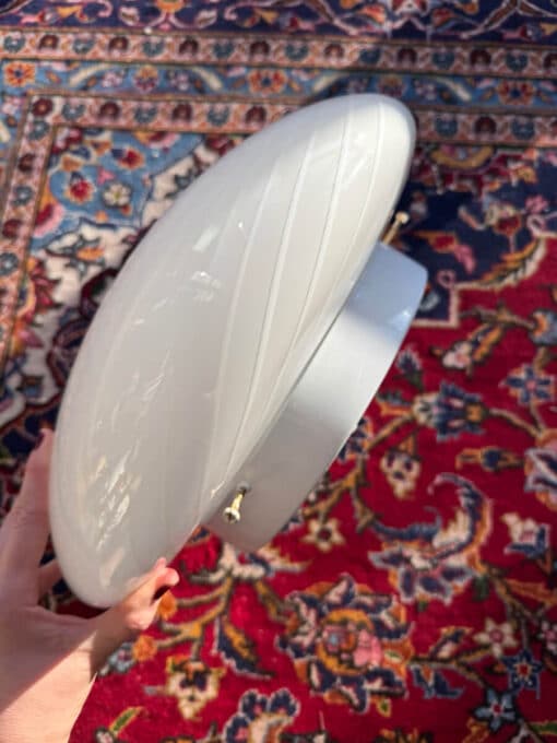 Vintage Murano swirl plafond