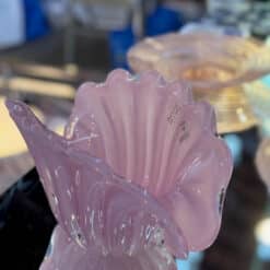 Pink vintage Murano musling Seguso