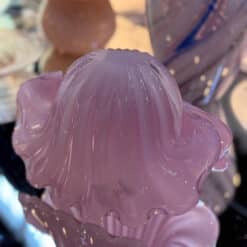 Pink vintage Murano musling Seguso