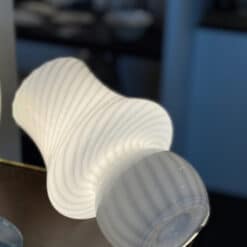 Ægte vintage Murano lampe 1970 med swirl