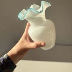 Vintage swirl Murano vase