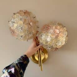Barovier & Toso vintage Murano lampe