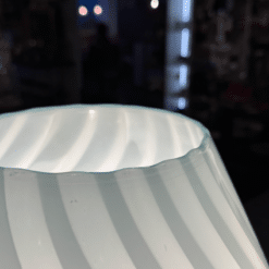 Blå vintage lampe murano