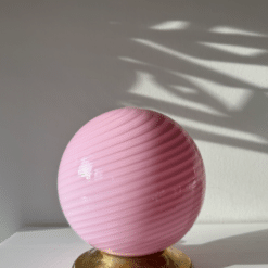 Pink bubblegum Murano lampe