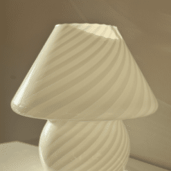 Swirl Murano vintage lampe