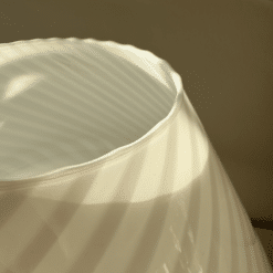 Swirl Murano vintage lampe