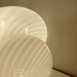 Swirl Murano vintage lampe