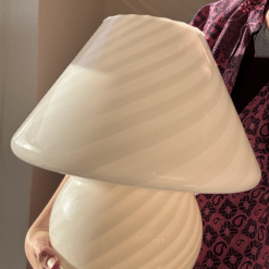 Swirl Murano vintage lampe