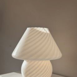 Swirl Murano vintage lampe