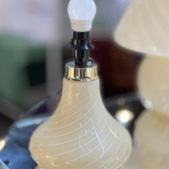 lys gul murano lampe